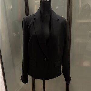 Talbots Easy Travel Black Blazer 2025. Matching skirt available